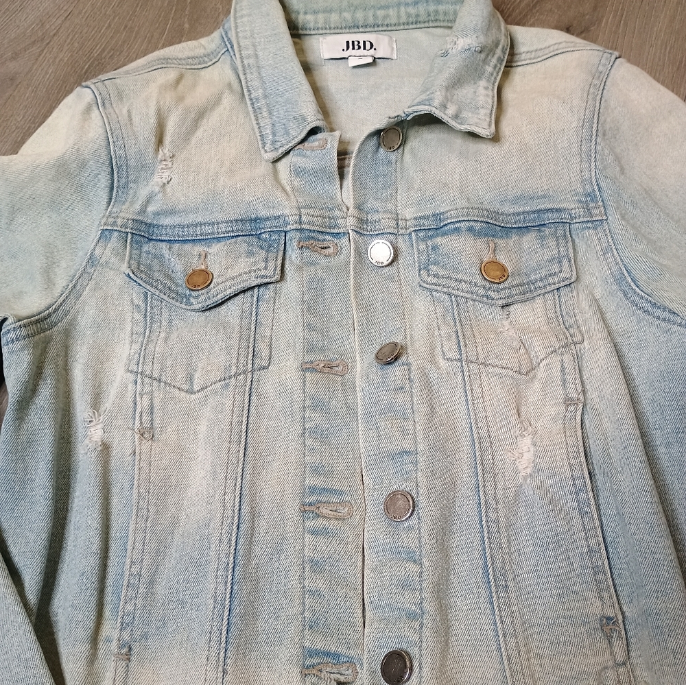 JBD Cropped Denim Jacket - Picture 6 of 6
